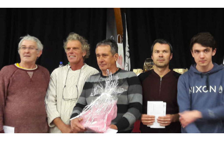 Joli podium alésien à Langogne