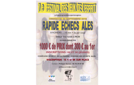 Tournoi rapide d'Alès